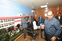 Dr Sarman Singh visit