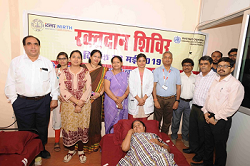 Voluntary Blood Donation Camp